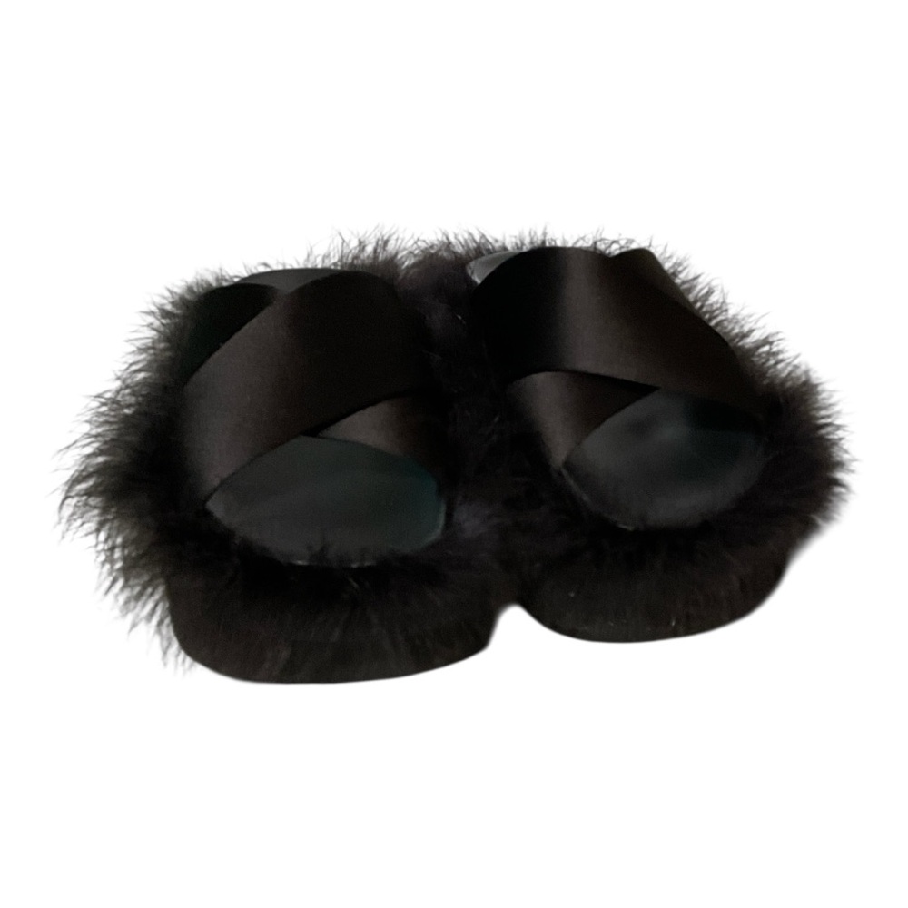 Simone Rocha HM Feather Slides Size 38 - Picture 5 of 12